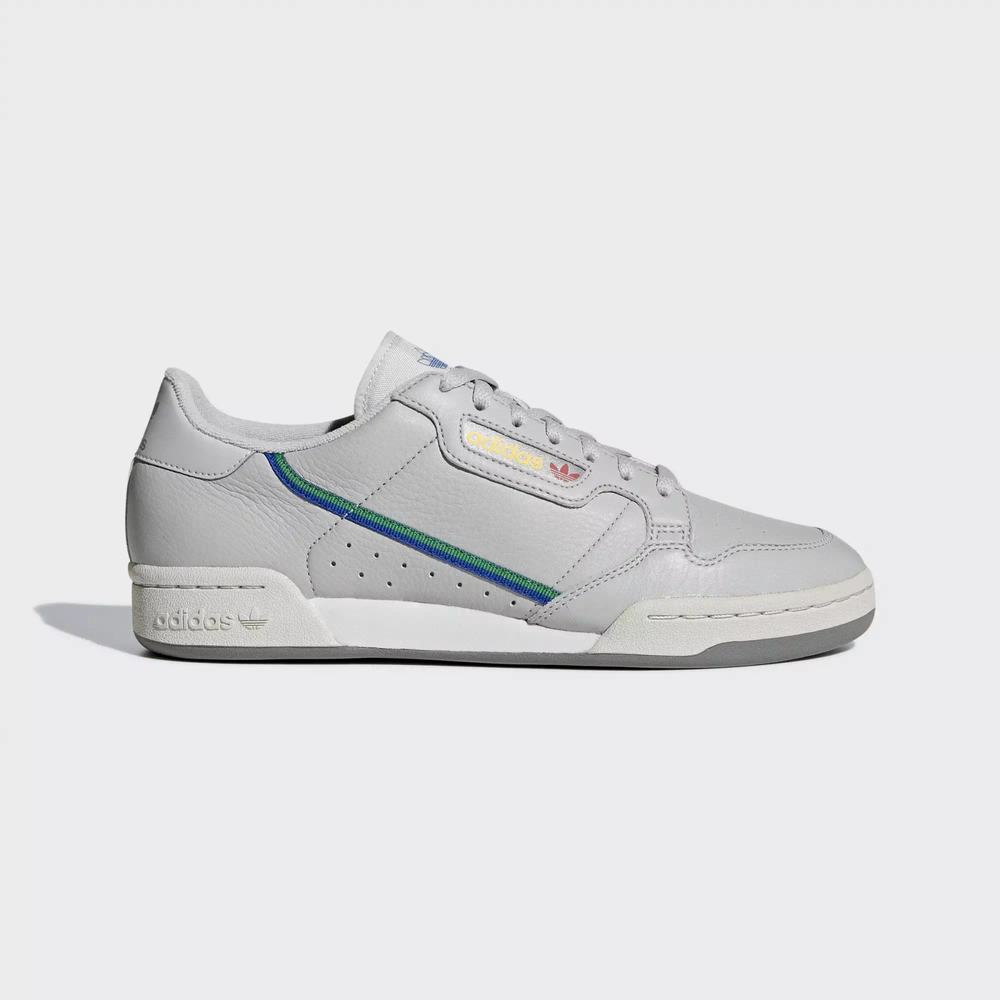 Adidas Continental 80 Tenis Grises Para Hombre (MX-91170)